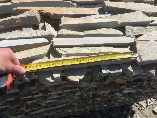 Горбушка златолит золотистый для облицовки купить в Архангельской области