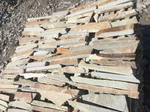 Горбушка златолит золотистый для облицовки купить в Архангельской области