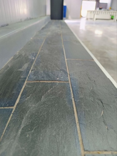 Плитка чёрная из натурального камня фасадная 30 см * 5 см, толщина 7 мм -30 мм купить в Архангельской области